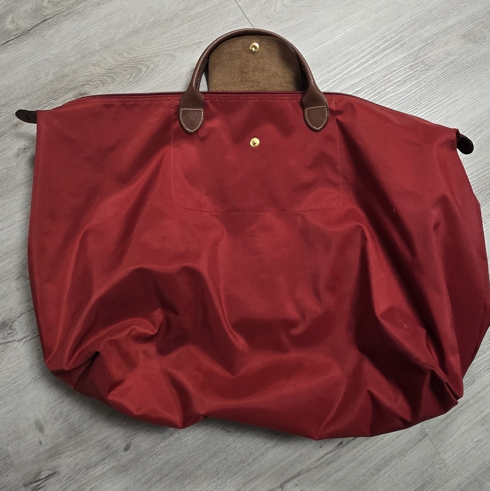 Red Tote Bag Longchamp